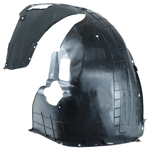 Plastic wheel housing